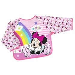 Disney Minnie Peva Bib With Sleeves