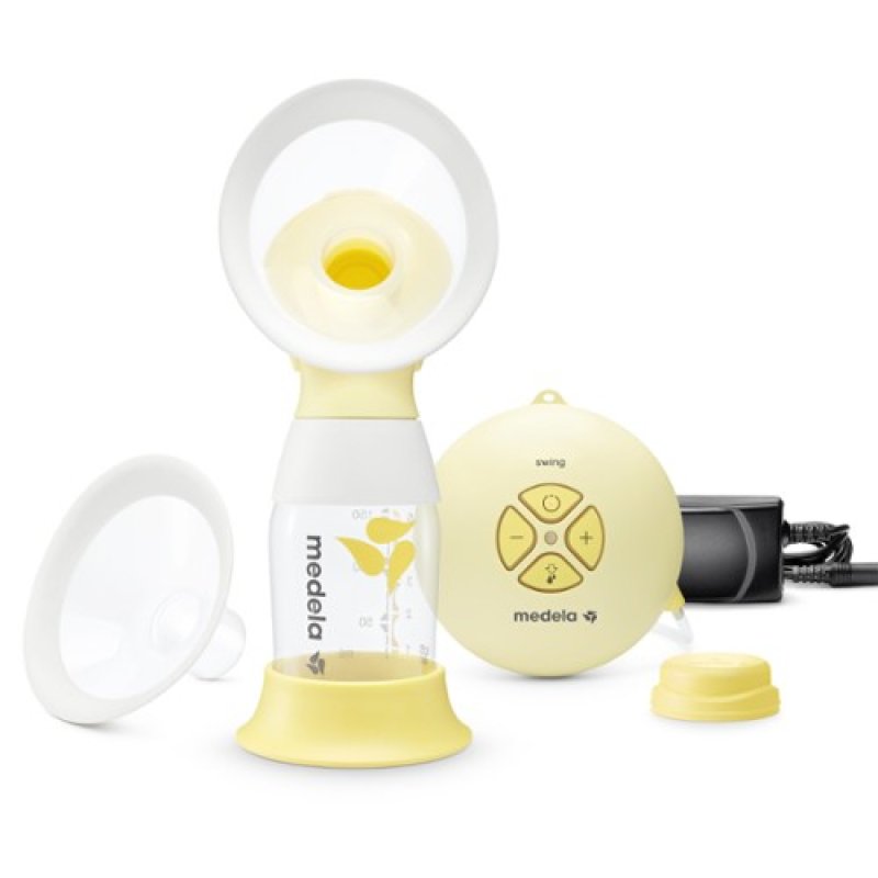 Medela Swing Flex Single Electric Breast Pump with PersonalFit Flex Funnels and 2-Stage Pumping Technology