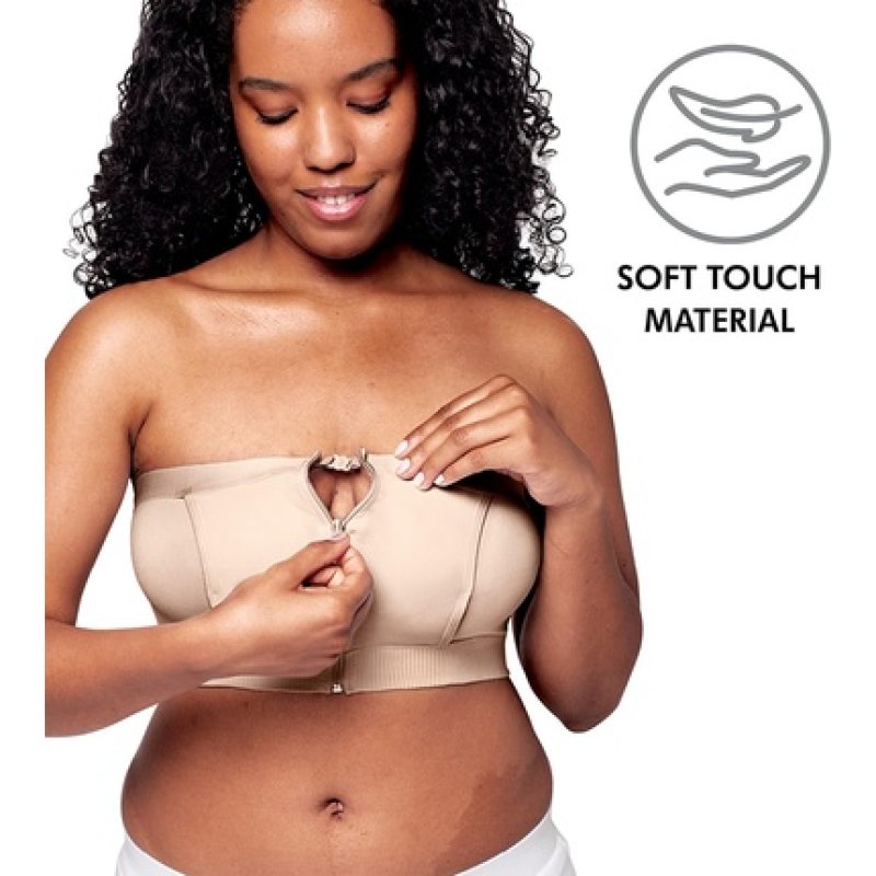Medela Hands Free Pumping Bustier Easy Expressing Pumping Bra Chai XL