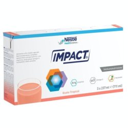 Impact Tropical Nestlé HealthScience 237ml - Pack of 3