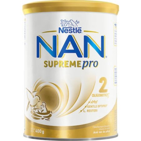 Nan Nestle Nan Supreme Pro 2 Milk Powder For Infants, Suitable From 6 Months, 400 Grams