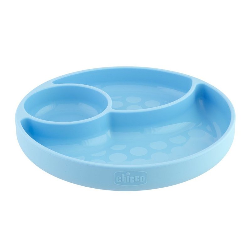 Chicco Silicone Suction Cup Plate for Babies - Soft and Durable