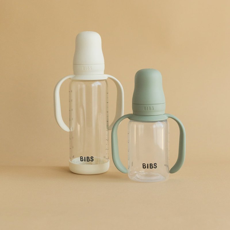 Bibs Baby Bottle Handle Easy Comfortable Grip Nonslip Surface BPA