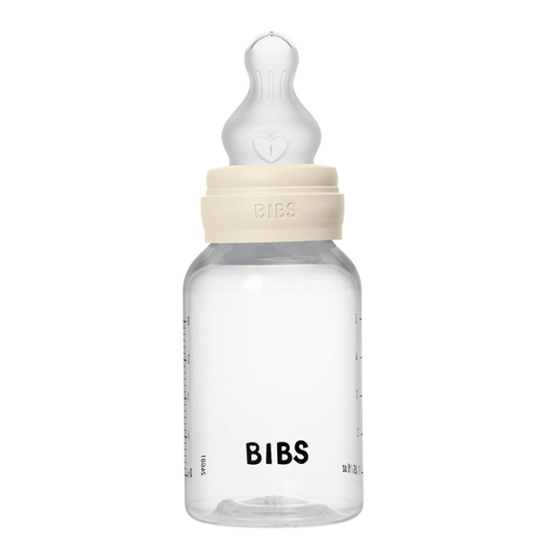 Bibs Baby Bottle 150ml Silicone Nipple Anticolic BPA-Free Round Nipple