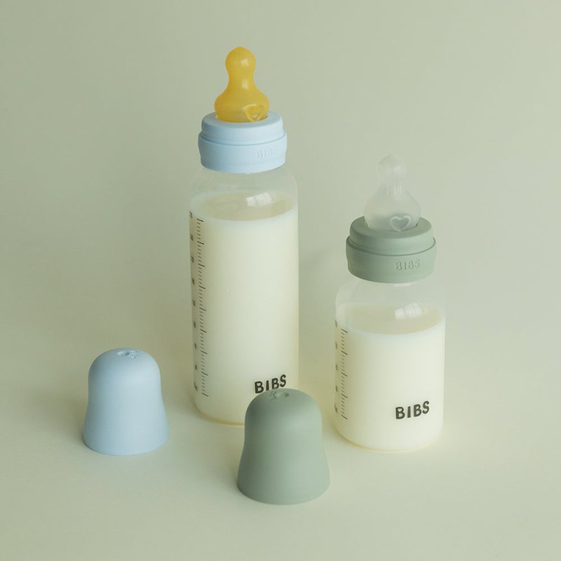 Bibs Baby Bottle 150ml Silicone Nipple Anticolic BPA-Free Round Nipple