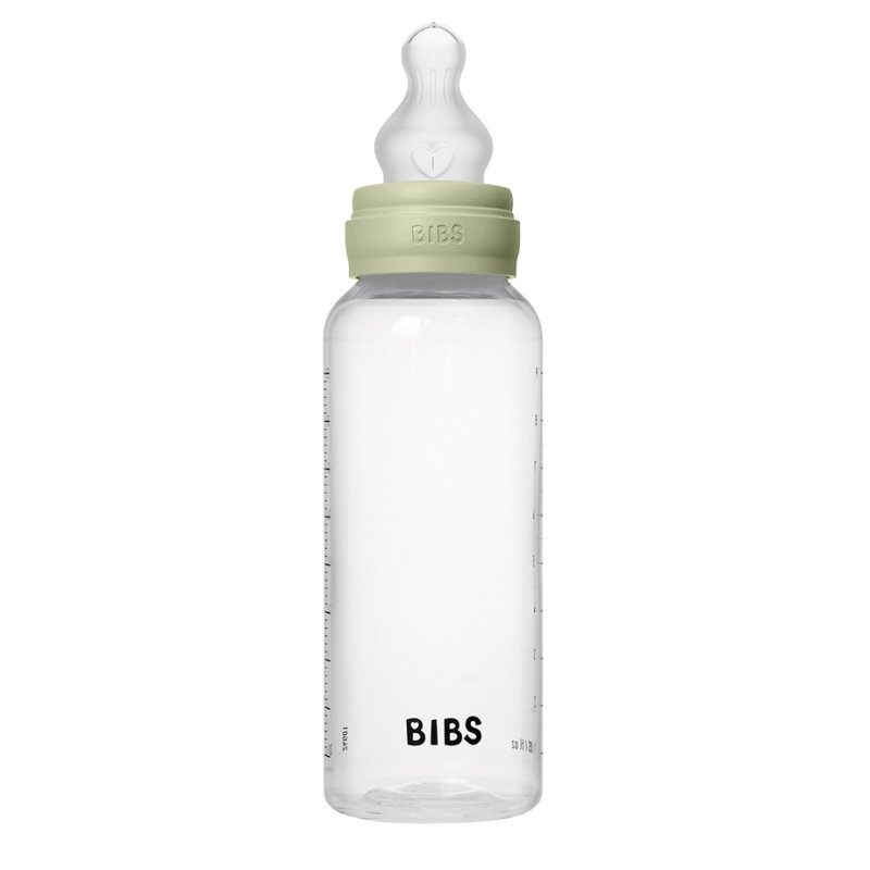 Bibs Baby Bottle 270ml Silicone Nipple Anticolic BPA-Free Round Nipple