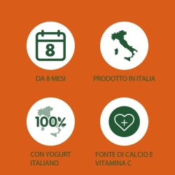 Plasmon Homogenized Apricot Yogurt 120g