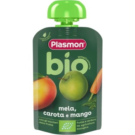 Plasmon Bio Pouch Apple Carrot Mango 100g