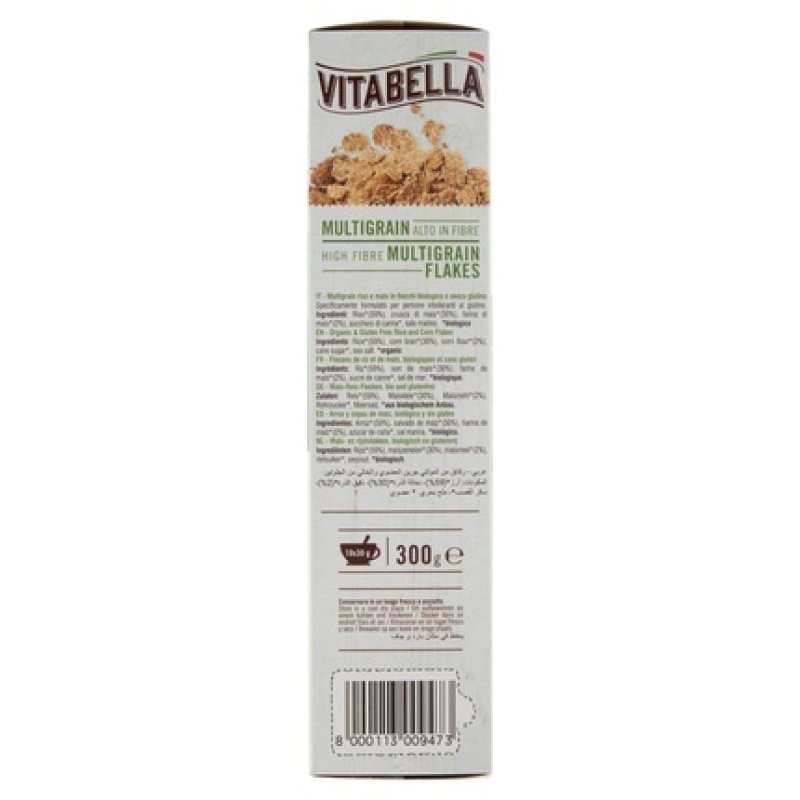 Vitabella Organic Multigrain Flakes Gluten Free 300g