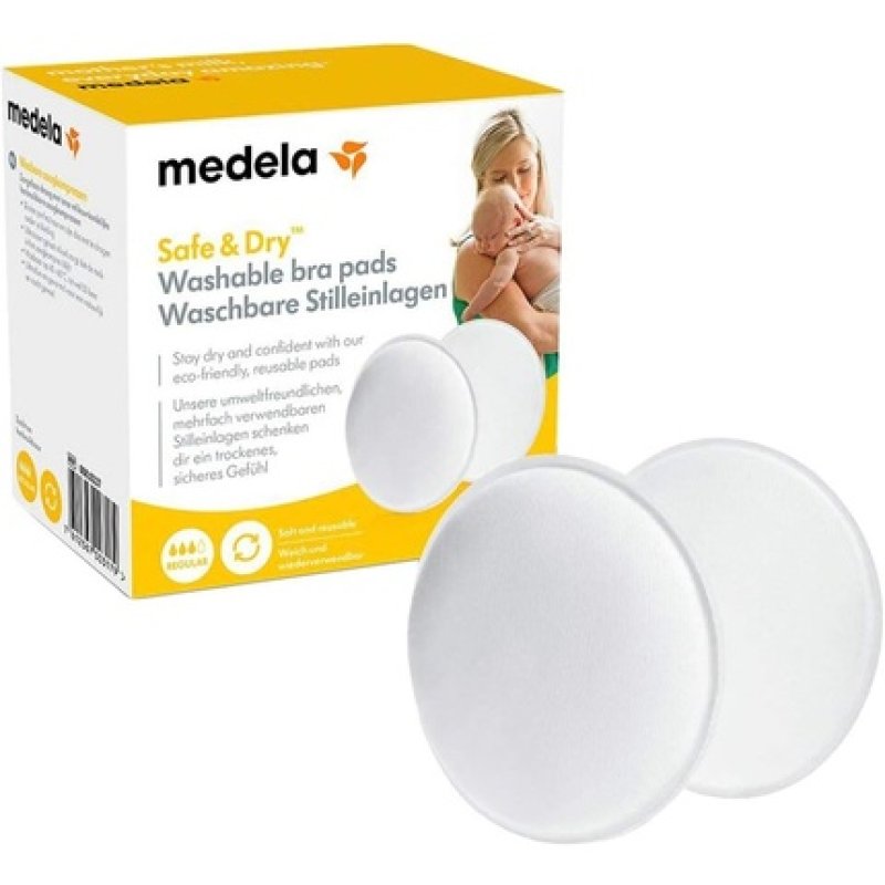 Medela Washable Bra Pads - Pack of 4