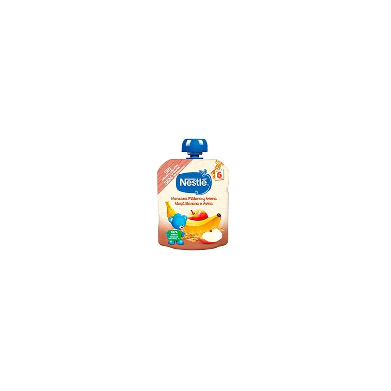 Nestle Naturnes Apple Banana Oatmeal 90g