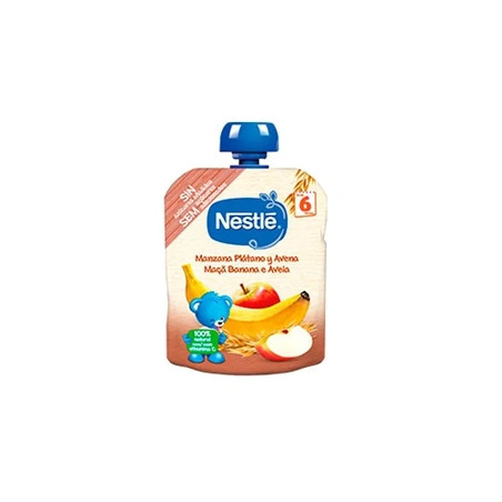 Nestle Naturnes Apple Banana Oatmeal 90g