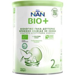 Nan Nestle Bio 2 Organic Milk From 6 Months - 400 Grams