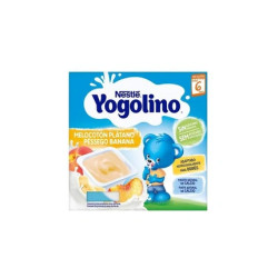 Nestl Yogolino Peach And Banana 6 Months 4x 100g