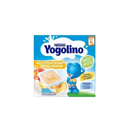 Nestl Yogolino Peach And Banana 6 Months 4x 100g
