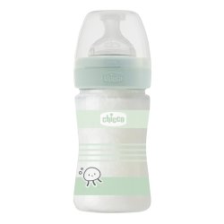 Chicco Wellness Bottle Slow Flow with Physio Teat in Soft Silicone