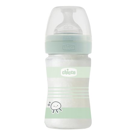 Chicco Wellness Bottle Slow Flow with Physio Teat in Soft Silicone