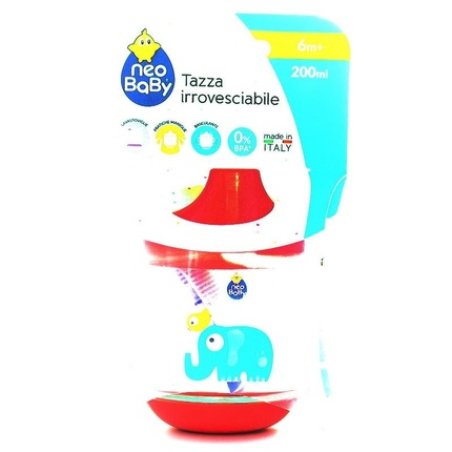 Tazza Neo Baby Spillproof Cup With Handles 6 Months