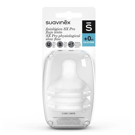 Suavinex Physiological Teat S Flow Silicone