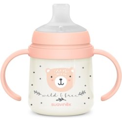Suavinex Baby Training Cup with Handle Glows in the Dark