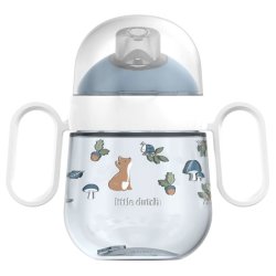 Mepal Nonspill Sippy Cup Mio Little Dutch Leakproof Clear Cap