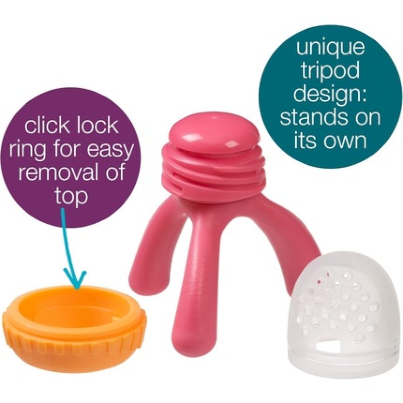 Bbox Fresh Food Feeder Pacifier with Hygiene Cap for Toddlers and Kids