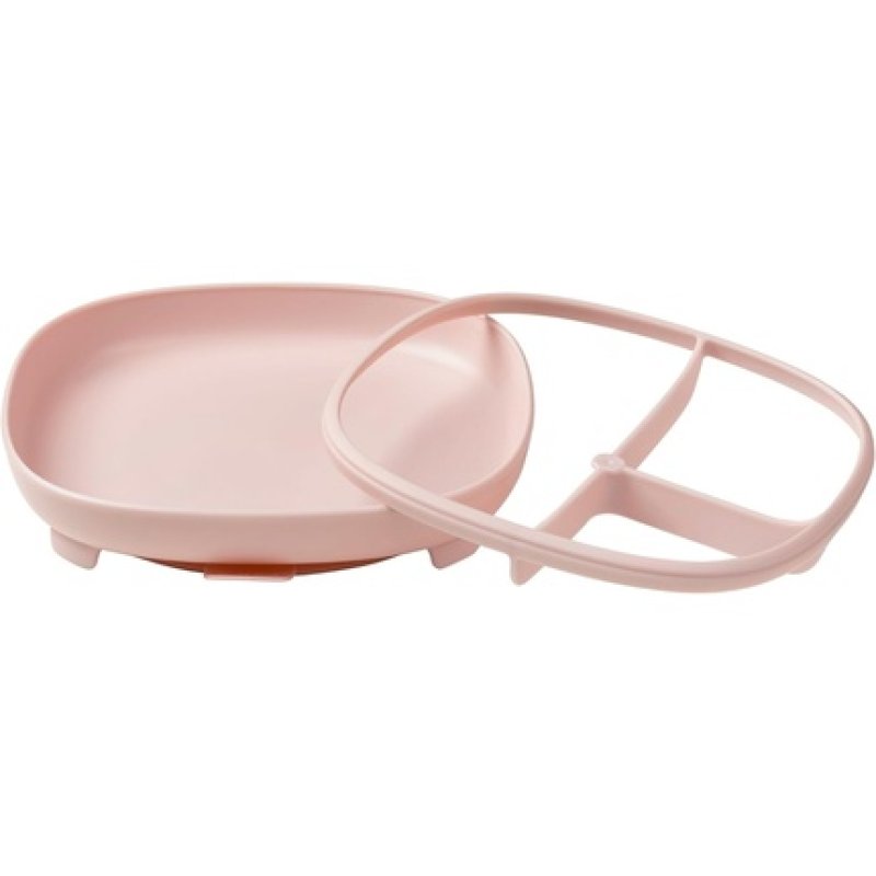 B.Box 2 In 1 Suction Plate with Strong Suction Base and Removable Divider