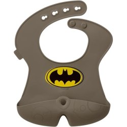 Bbox Warner Bros Batman Silicone Bib for Babies 4 Months and Up