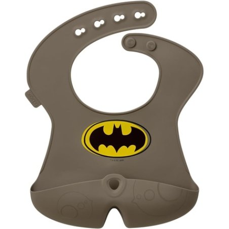 Bbox Warner Bros Batman Silicone Bib for Babies 4 Months and Up