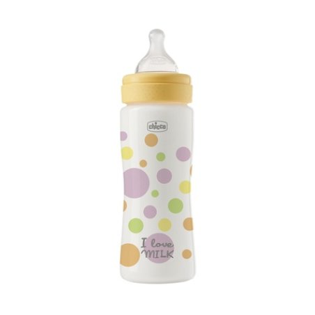Chicco Perfect Easy Fast Flow Bottle with Physio Teat Made of Soft Silicone