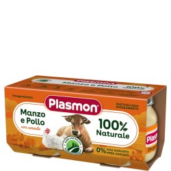 PLASMON Homogenized Horse Baby Food from 6 Months 2x80g