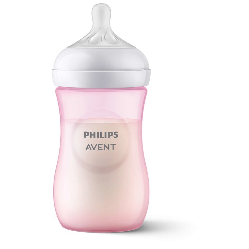 Philips AVENT Natural Response SCY903 Baby bottle in pastel pink