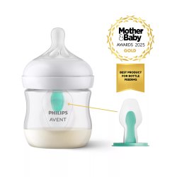 Philips AVENT Natural Response SCY670 Bottle Air Free Vent 125ml, teat 0 months, 1 piece