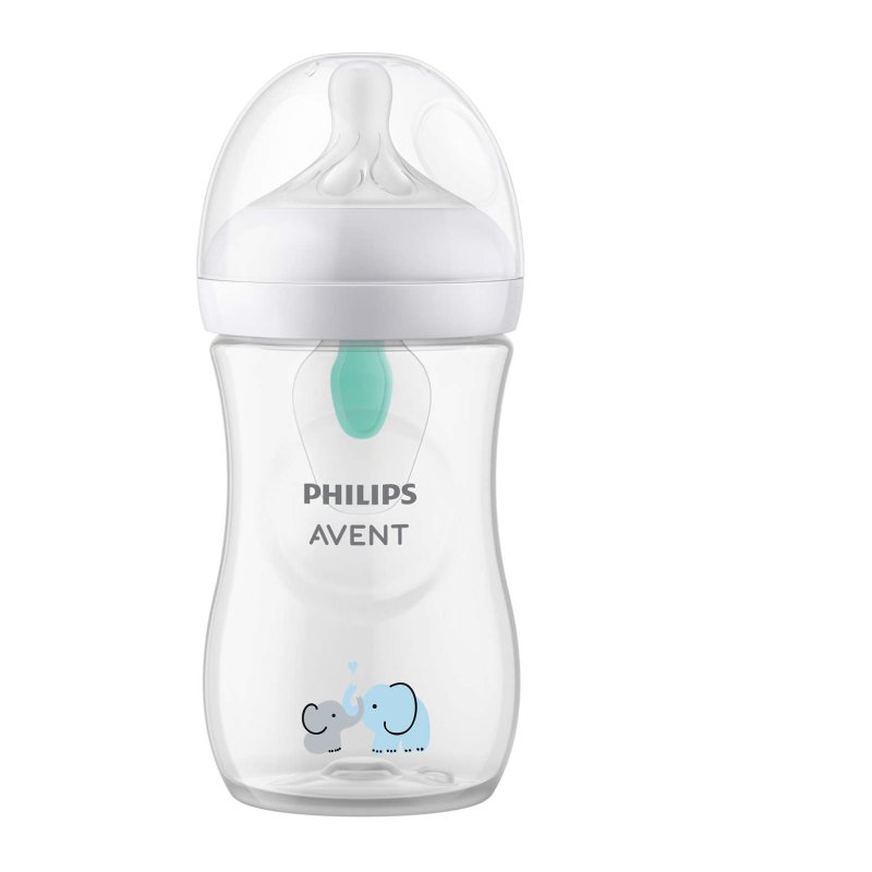 Philips AVENT Natural à Réponse Naturelle Biberon Biberon valve AirFree 260 ml - tétine 1m - 1 pièce