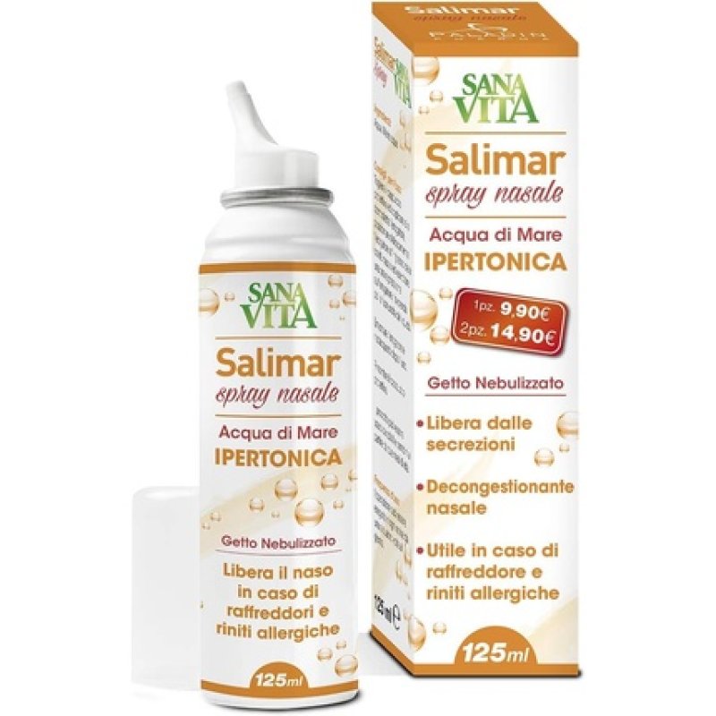 Sanavita Salimar Hypertonic Spray 125ml