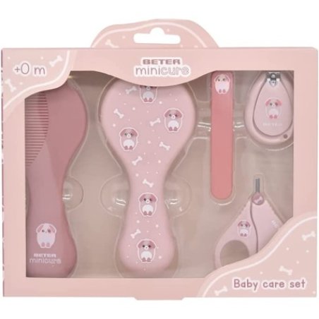 Beter 5-Piece Baby Care Set Ideal for Newborns - Dog Figure