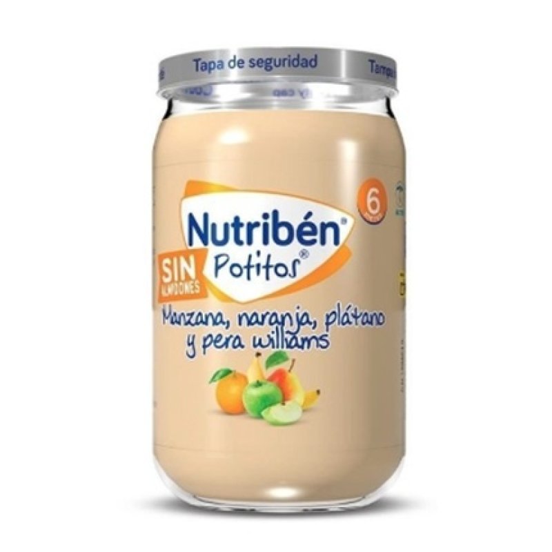 Nutriben Nutriben Jar Apple, Orange, Banana & Williams Pear 235 G