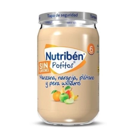 Nutriben Nutriben Jar Apple, Orange, Banana & Williams Pear 235 G