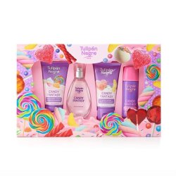Black Tulip Candy Fantasy Gift Set Morado