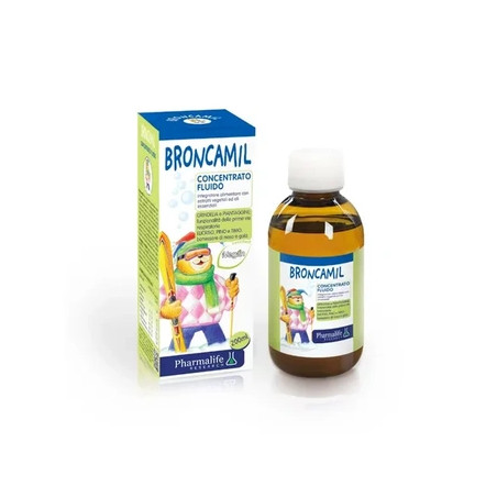 Pharmalife Research Broncamil Concentrate Fluid Supplement For Children's Throat Wellbeing 200 Ml