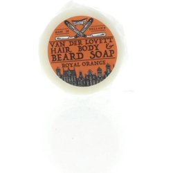 Van Der Lovett Royal Orange Hair, Body & Beard Soap Soap 60gr