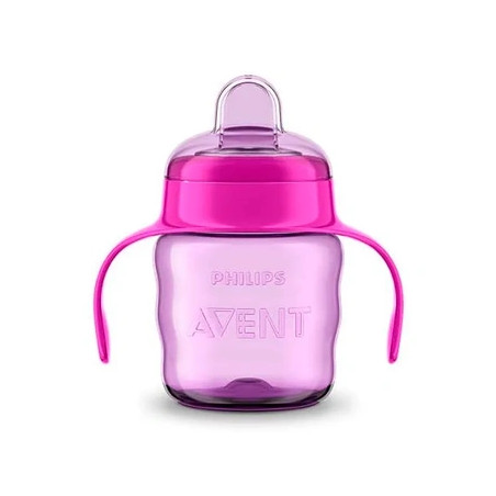Philips Avent Learning Cup With Purple Spout 200ml Suitable For 6 Months And Older