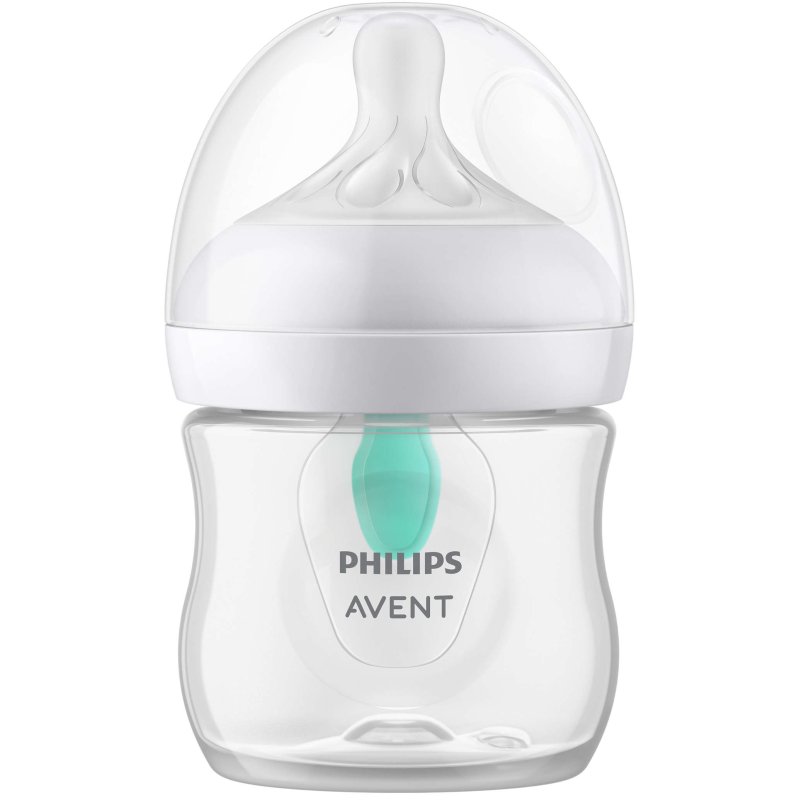 Philips AVENT Natural à Réponse Naturelle SCY670/02 Biberon valve AirFree 125ml - tétine 0m - Pack de 2