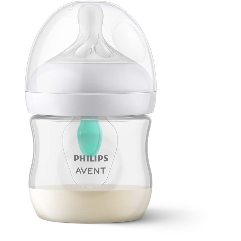 Philips AVENT Natural à Réponse Naturelle SCY670/02 Biberon valve AirFree 125ml - tétine 0m - Pack de 2