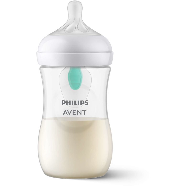 Philips AVENT Natural à Réponse Naturelle SCY673/01 Biberon valve AirFree 260 ml - tétine 1m - 1 pièce