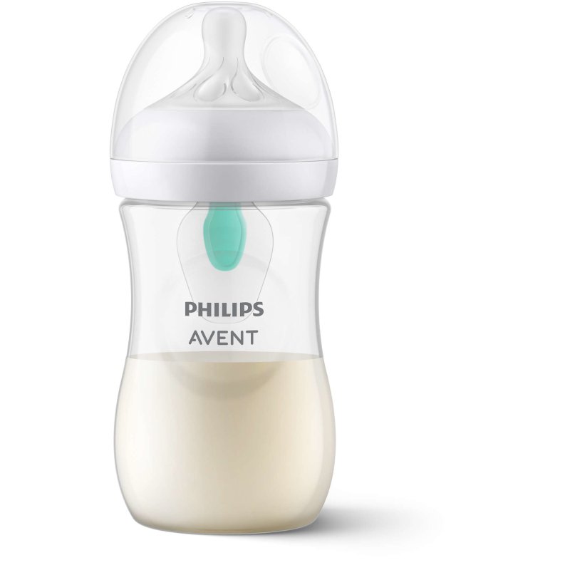 Philips AVENT Natural à Réponse Naturelle SCY673/01 Biberon valve AirFree 260 ml - tétine 1m - 1 pièce
