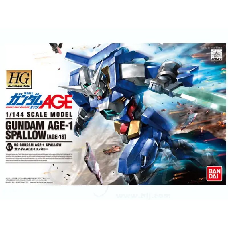 GUNDAM - HG 1/144 GUNDAM AGE-1 SPALLOW - Model Kit