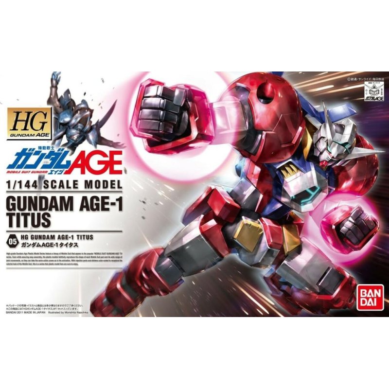 GUNDAM - HG 1/144 GUNDAM AGE-1 TITUS - Model Kit