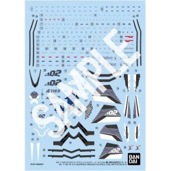 MACROSS - HG 1/100 VF-31F SIEGFRIED WATER DECALS - Model Kit