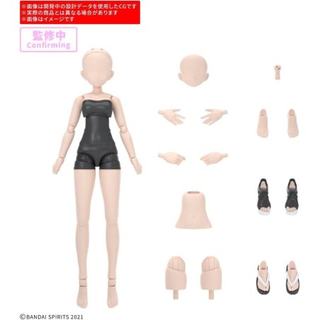 GUNDAM - 30MS OPTION BODY PARTS ATELIER BASE BODY 01 - Model Kit